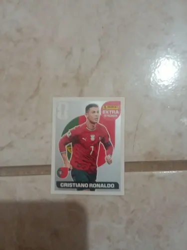 Cartinha prateada do Cristiano Ronaldo COPA 2026