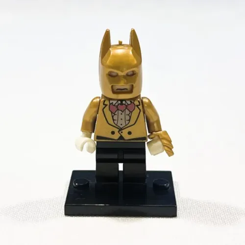 Lego Batman Dourado Perolado (Bat-Pack) | Minifigura Colecionável