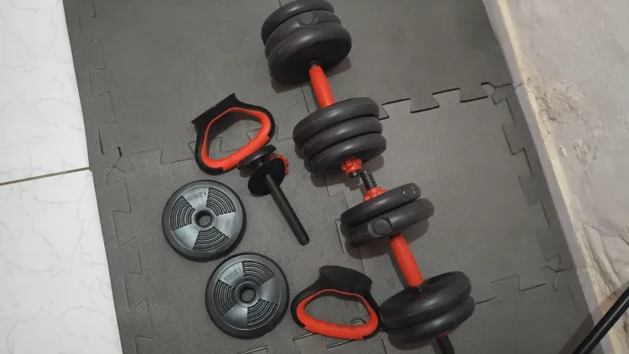 Kit de Halteres treino em casa 20 kg