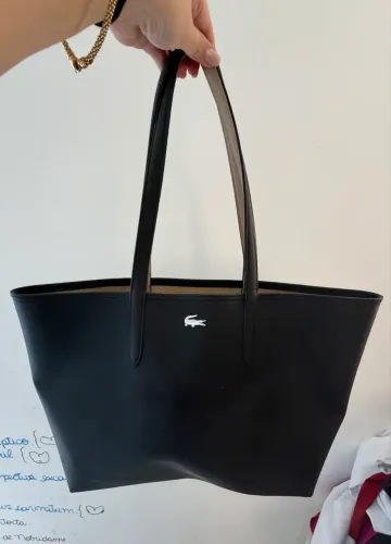 Bolsa Lacoste Duas Cores Original