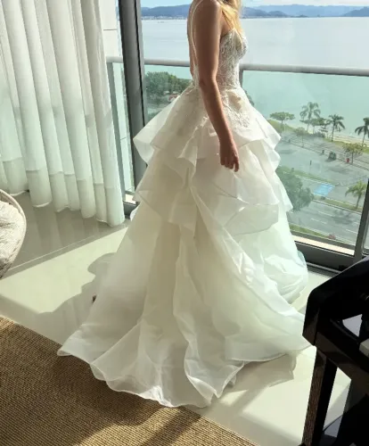 Vestido de noiva Camila Fraga 