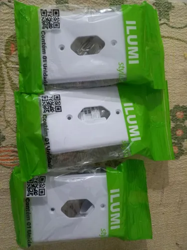 TOMADAS NOVAS..3 tomadas simples...2 tomadas duplas e 1 tomada Conj interruptor+tomada
