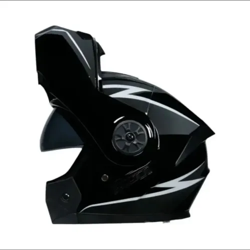 capacete de motocicleta modular com viseira dupla - aprovado pelo dot br -g2 lacrado