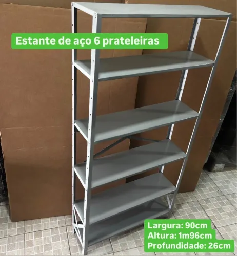 Estante de aço