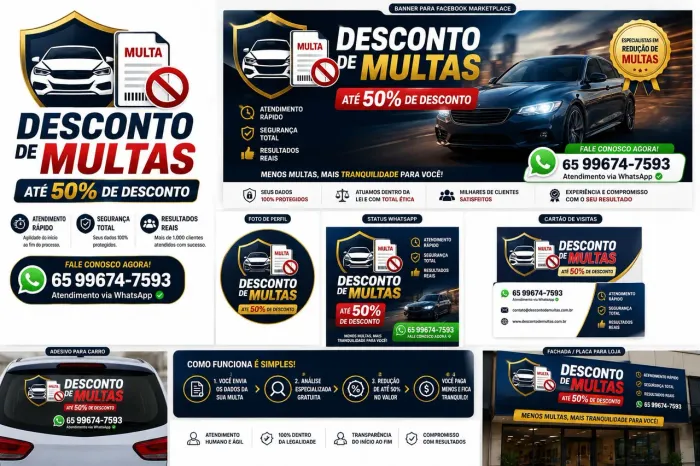 ? Redução de Multas - Até 50% de Desconto | Consulte Agora<br>