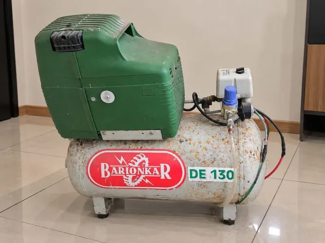 Compressor de ar isento de óleo.