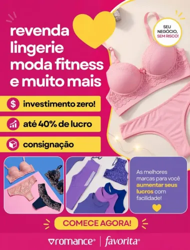 Roupas de academia e lingeries