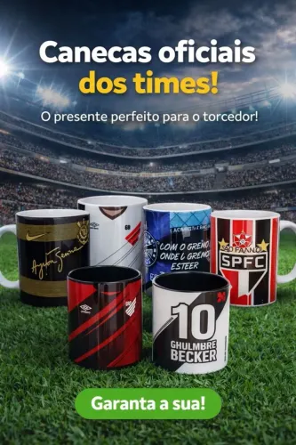 Canecas TIMES DE FUTEBOL