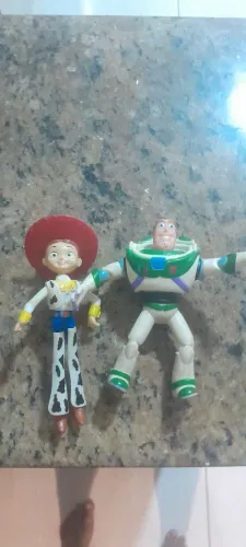 Boneco da jessie e busch light Toy story