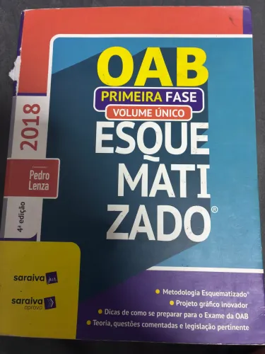 Livro Oab primeira fase volume único usado