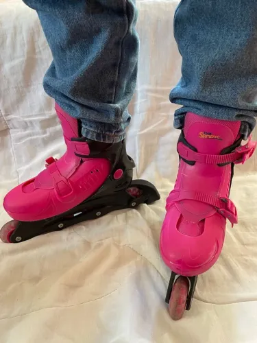 Patins rosa belsports