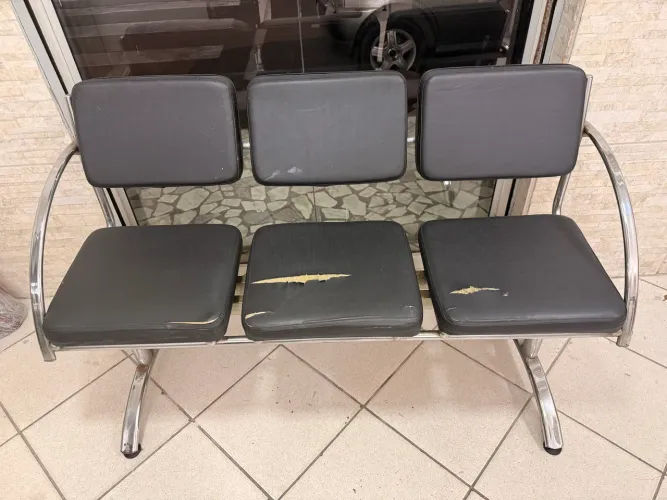 cadeira longarina para recepção