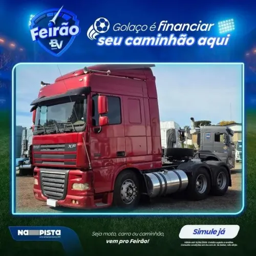 DAF XF105 460A 6X2 ANO 2018 - COM DEFLETOR DE AR + CHAPEL AERODINAMICO - REPASSE