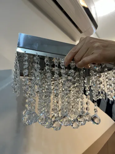 Luminária de cristal 