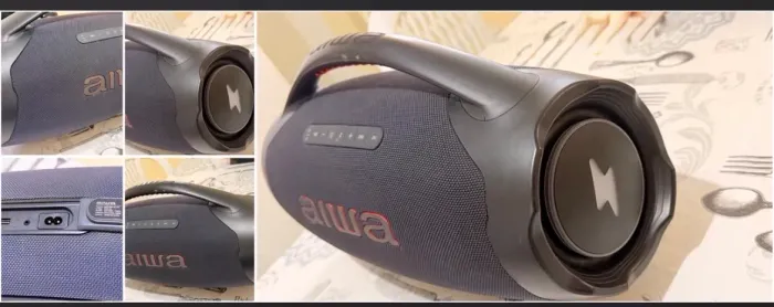 Caixa Boombox AIWA NOVA