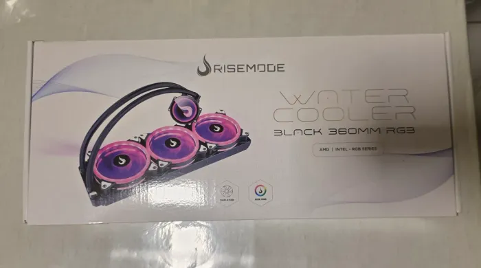 Water Cooler RGB Rise Mode Black 360 mm RGB RM-WCB-03-RGB