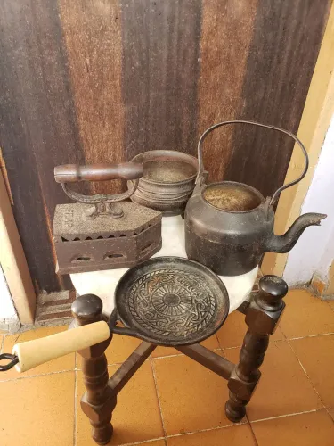 Itens de ferro fundido ,para decoração