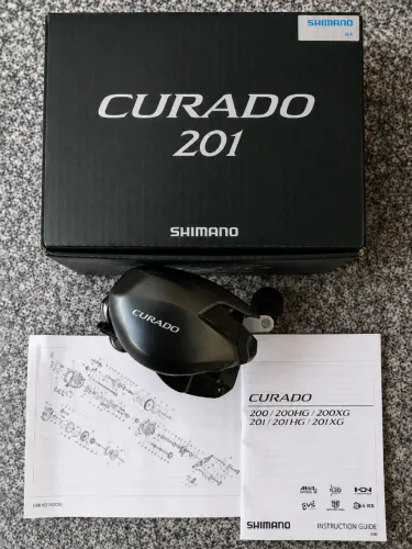 Kit Vara Shimano & Carretilha Shimano 201GX Carbono Leve e Resistente