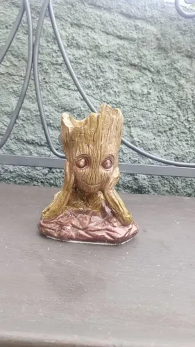 Vasinho de planta groot guardioes da galaxia