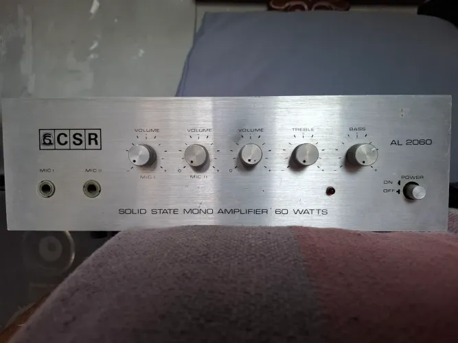 Amplificador de som ambiente CSR AL 2060
