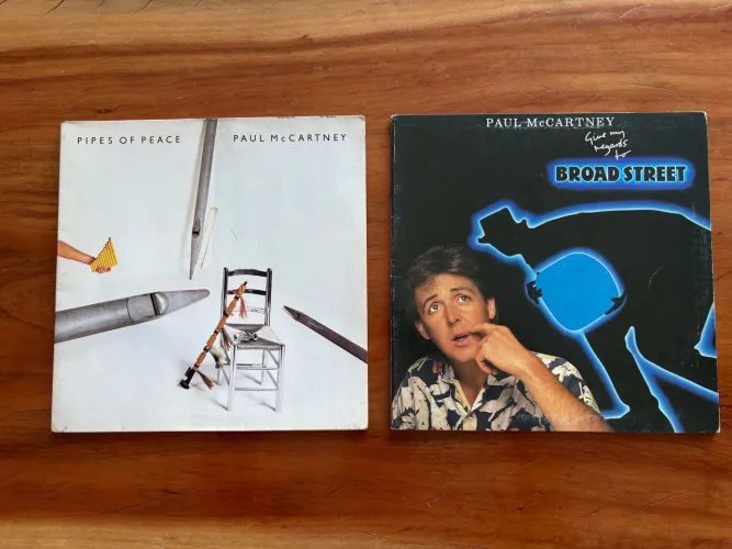 2 disco de vinil do Paul McCartney