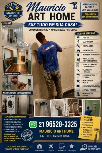 Pintor pedreiro manutenção e reformas