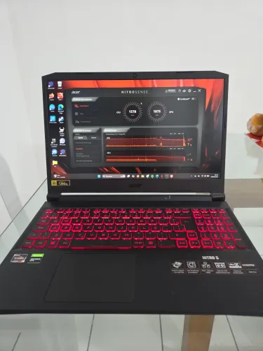 Notebook Acer Nitro 5 GTX 1650 | Ryzen 7 | 8GB RAM | SSD 1TB | Tela 144Hz