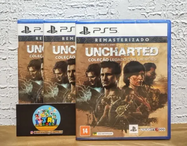 Uncharted Legado dos Ladrões Ps5 Lacrado (Aceitamos seu jogo usado com pagamento)