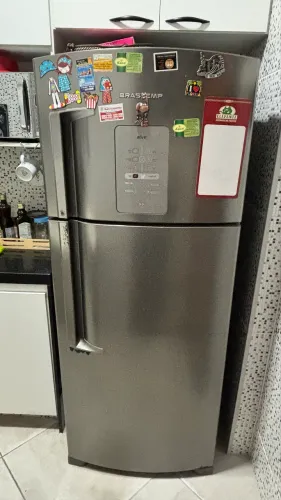 Geladeira Refrigerador Brastemp Ative 429 Litros Brastemp 2 Portas Duplex Frost Free