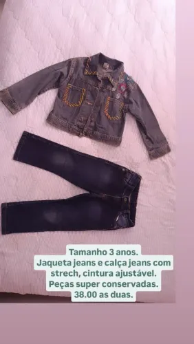 Lindos desapegos de menina 3 e 4 anos