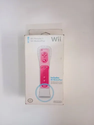 Controle Nintendo Wii lacrado motion plus