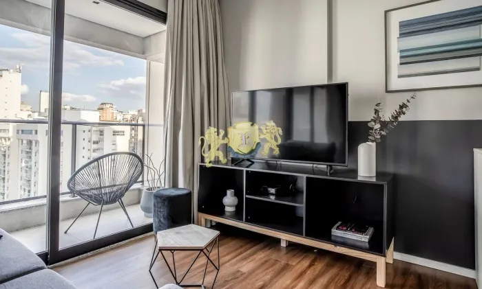 Flat com 1 Quarto à venda, 42m² - Itaim Bibi