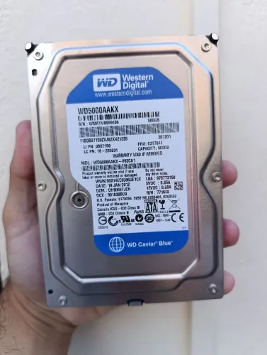 HD 500 GB WD Para Pc,Gravador DVR Sata 100%
