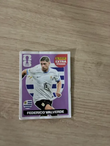 Figurinha Extra Lilás Federico Valverde Copa 2026