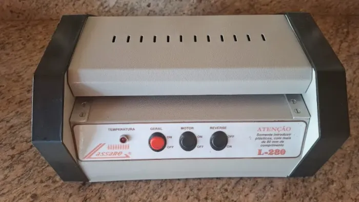 Plastificadora Lassane L280  A4 Ofício Bivolt