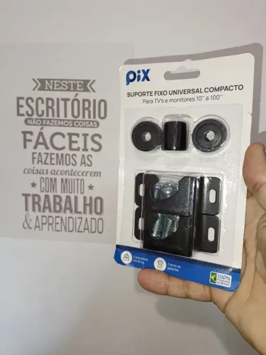 Suporte Fixo Universal para TV's e Monitores de 10" até 100" marca PIX