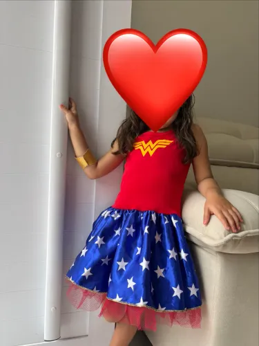 Fantasia mulher maravilha infantil