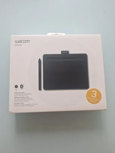 Mesa Digitalizadora Wacom Intuos CTL4100 Black Bluetooth - Estado de Nova!