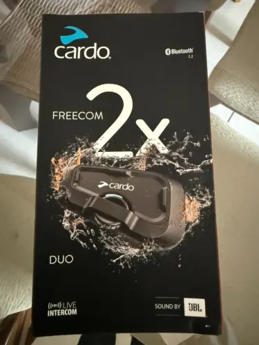 Intercomunicador Capacete Cardo Freecom 2x Jbl + Cardo Spirit