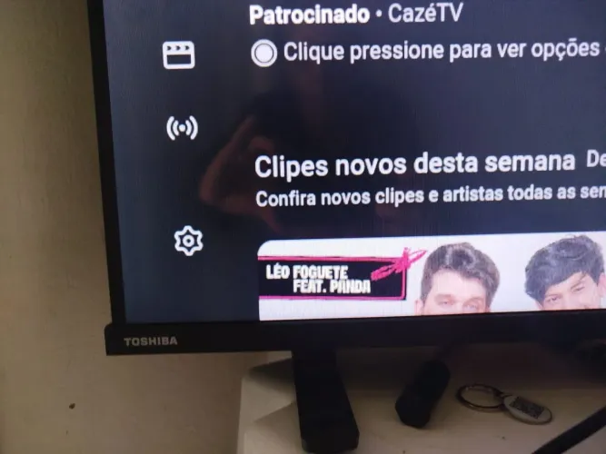 TV Smart 43 polegadas Semp Toshiba - motivo mudança