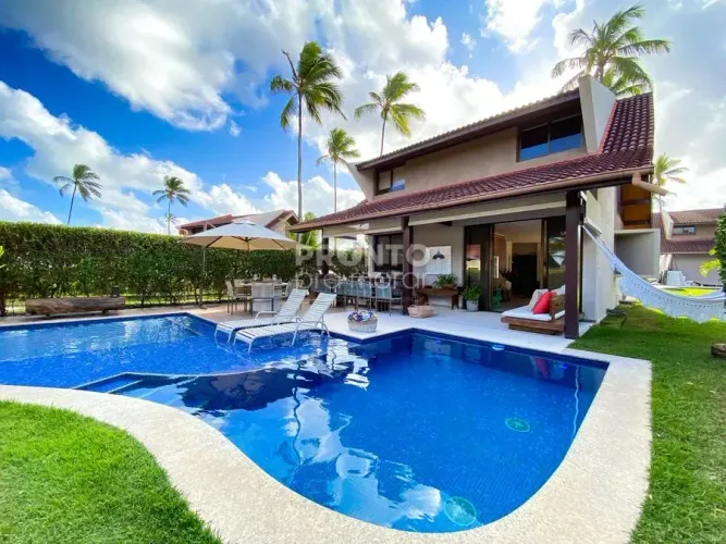 Bangalô 4 Suítes com Piscina Privativa no Oka Beach Residence | Muro Alto | 210m²