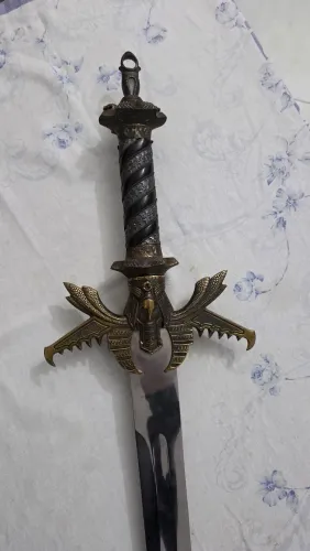 Espada Medieval - Ideal para decoração, Cosplay e Colecionadores