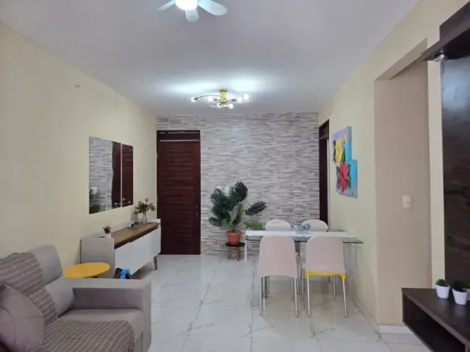 Apartamento Mobiliado aeroclube 69m², 3 quartos um suite, vaga na garagem por 2600$