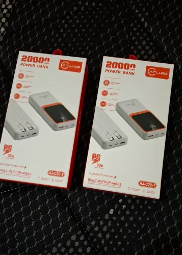 Power bank 20.000mah carregamento rápido