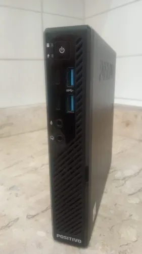 Mini Pc Positivo Master C6300 | I3-10100T | 8GB Ram | SSD 120GB | 2 Antenas Wifi