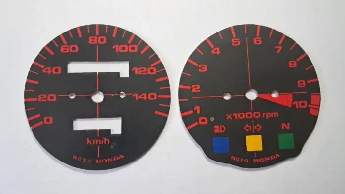 Par de mostradores do painel XLx 250