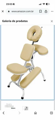 Vendo cadeira para massagem