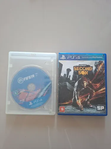 Jogos de ps4. Infamous, Fifa 19