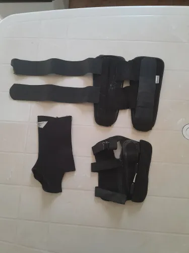 DOAÇÃO Tornozeleira+ Talas tornozelo e punho