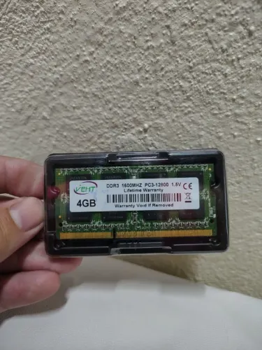 Memória Veth Ddr3 4GB PC3-12800 1600mhz